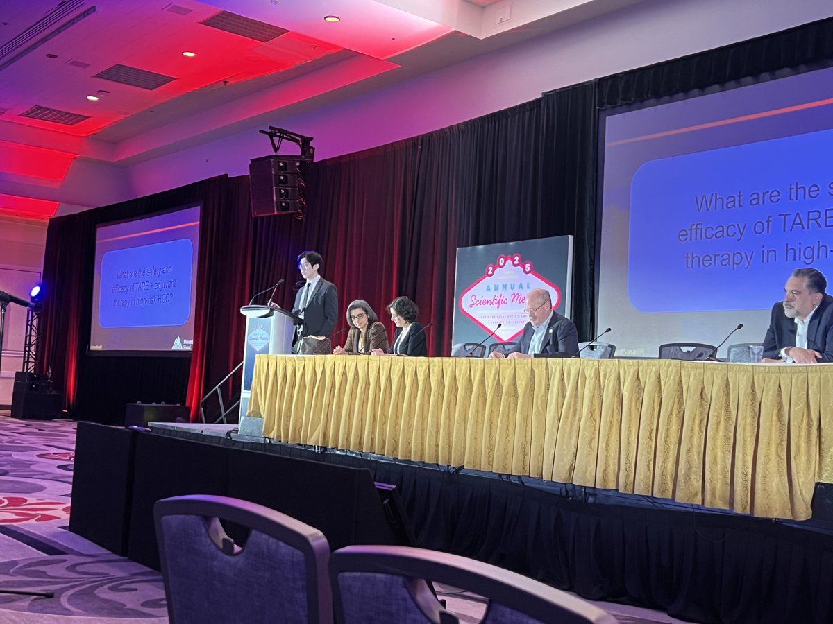 Transarterial radioembolization combined with adjuvant therapy in high-risk HCC patients demonstrates "high" objective response rate and overall survival, Josh Kim reports from single-centre retrospective review <a href="/IcahnMountSinai/">Icahn School of Medicine at Mount Sinai</a> 

<a href="/SIO_Central/">SIO</a> #SIO2025