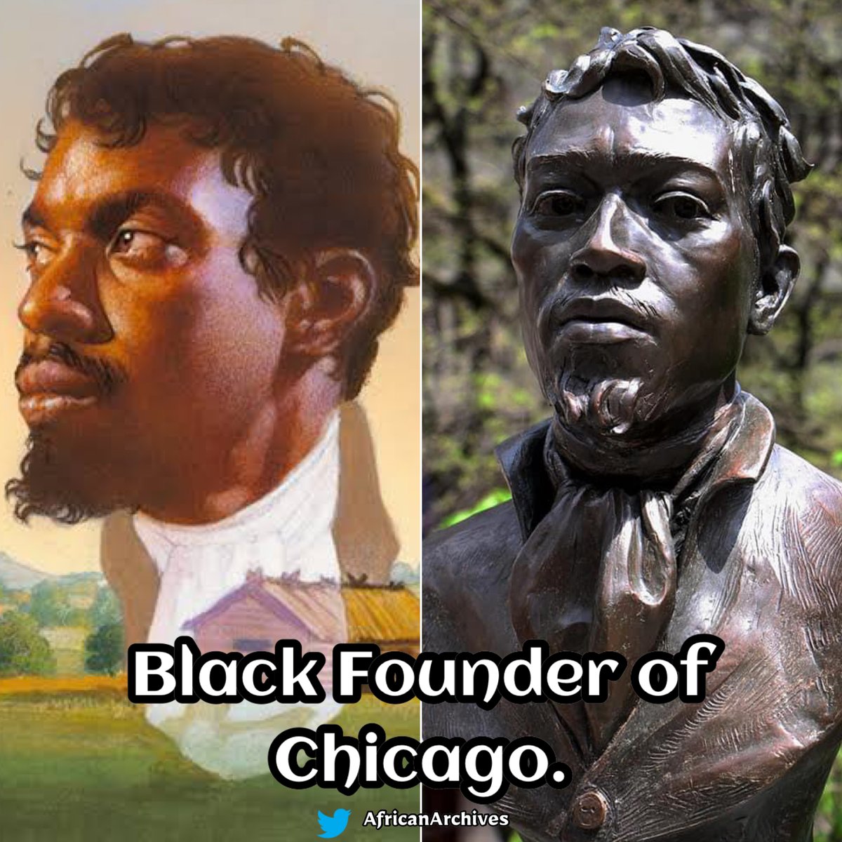 In 1790, Jean Baptist Pointe Desable founded the city of Chicago. #BlackHistoryMonth 

A THREAD