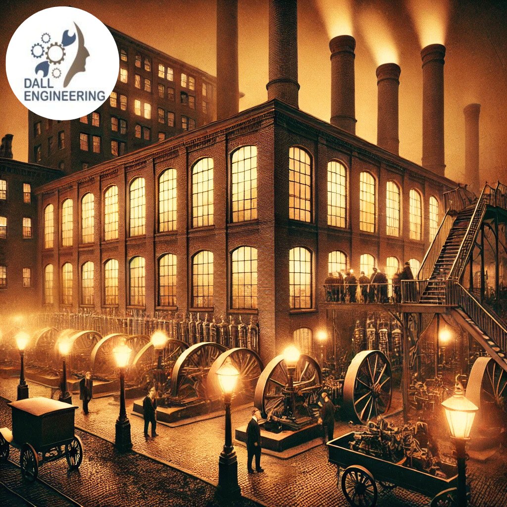 deltduk's tweet photo. 🔋 Fun Fact: The First Power Plant Opened in 1882! ⚡

On September 4, 1882, Thomas Edison revolutionized the world by opening the Pearl Street Station in New York City—the first-ever commercial power plant!
#Electrician #EmergencyElectrician  #Dallengineering https://t.co/iSq8F2B4ZZ