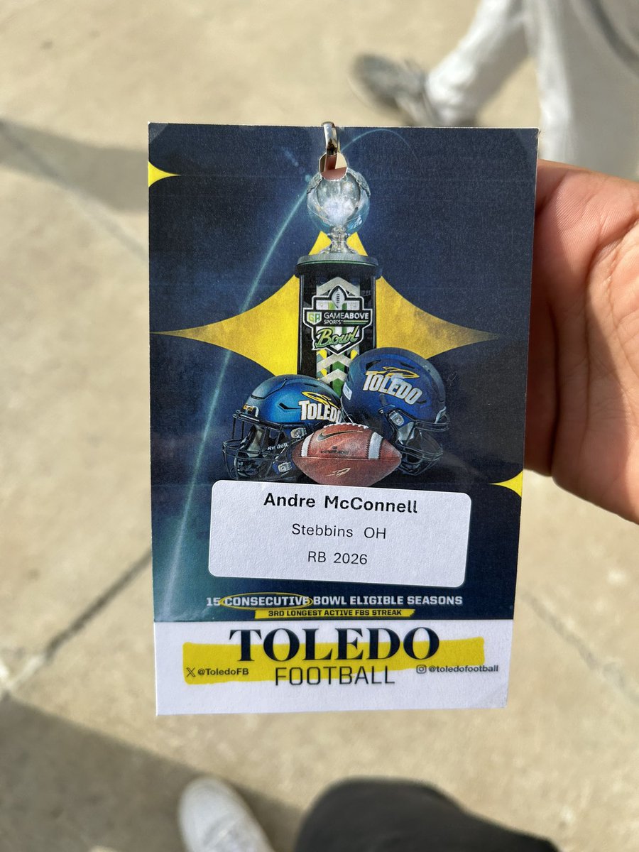 Andre McConnell 2026 RB/ATH tweet media