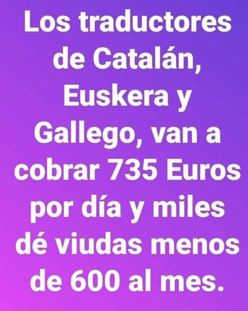 Si, como me temo, esto es cierto …..
Tenemos una insensible y despreciable #política #social diseñada por unos #políticos totalmente desquiciados !!!!
<a href="/followers/">はうはう</a>
<a href="/seguidores/">seguidores</a>