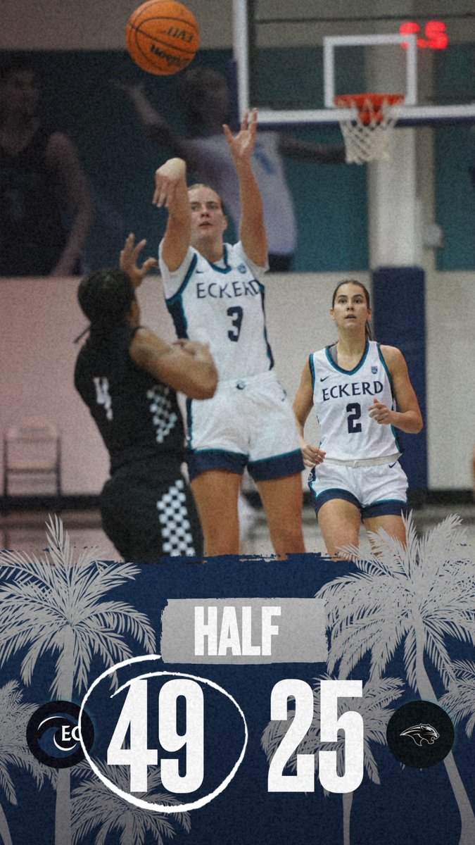 WBB: Halftime Score | 49-25 Ieva Korzane leading with 13 PTS