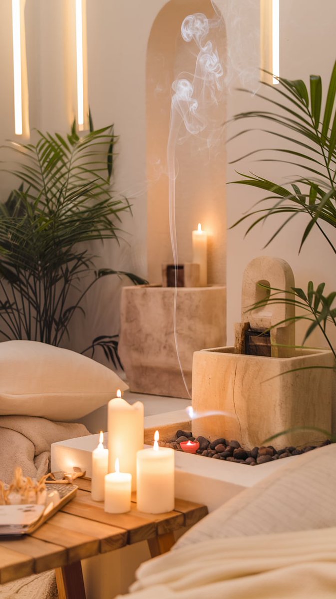 FumeaFrance's tweet photo. 🌿 Allumer une bougie parfumée peut être bien plus qu'un simple geste esthétique. 
Chez https://t.co/kZWVk4DwNw, on vous invite à créer votre oasis de calme chez vous. 
Bougies, encens, fontaines zen – l’essentiel pour le bien-être. 🕯️💧 #BienÊtre #Fumea #Détente #Zen https://t.co/4a5Tr51cBJ
