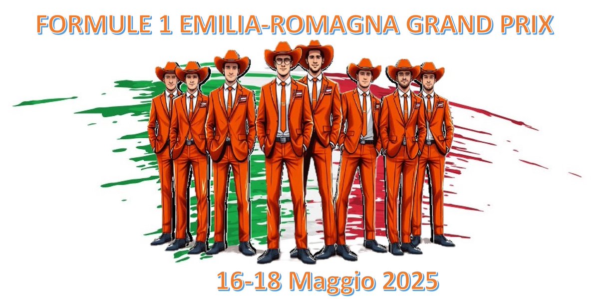 MAX_imum_Attack's tweet image. Alles is geregeld. Wij zijn klaar voor Imola 2025. 📷 📷 📷
#maxverstappen #imola2025 #F1 #maximumattack #bestdressedf1fans #autodromoimola
