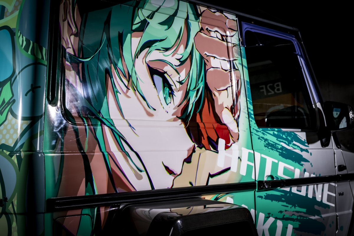 Spi_io7269's tweet photo. #全日本痛車はかっこいい選手権2025
#初音ミク #痛車
#Gクラス #W463 #G500 #G500S #ゲレンデ
#MercedesBenz #メルセデスベンツ
#TokyoMotorCollection #東京モーターコレクション
#TMC #秋葉原UDX https://t.co/nc9TFmy4Ig