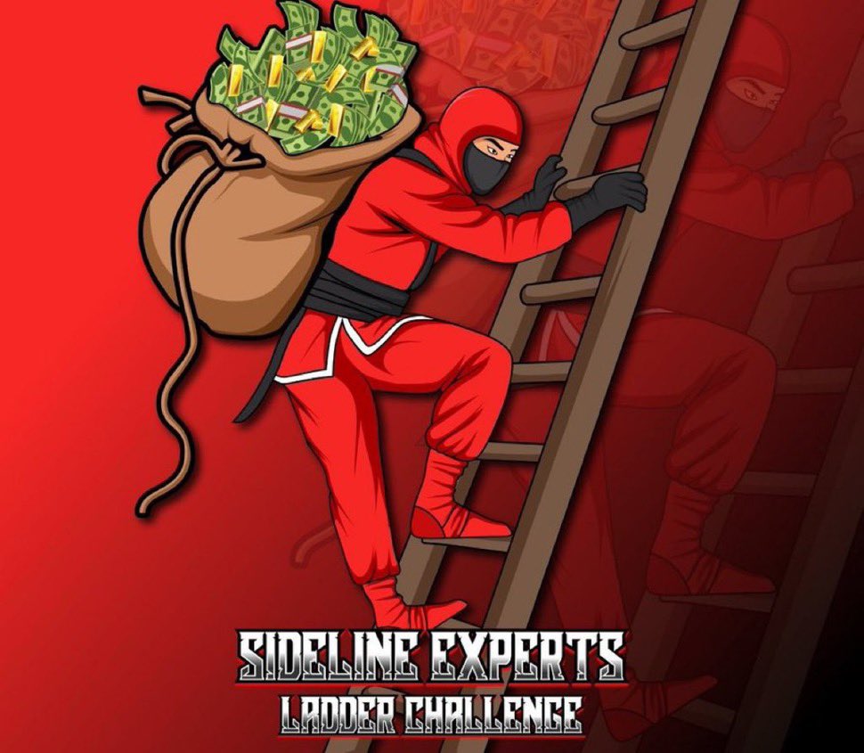 SideLineExperts's tweet photo. 🪜SLE LADDER CHALLENGE PLAY 3🪜
1️⃣$100 —> $200✅(+100)
2️⃣$200 —> $360✅(-125)
3️⃣$360 —> $687.27⏳(-110)
Sending Ladder Play 3 to everyone that 𝐋𝐈𝐊𝐄𝐒🔒
#GetOffTheSideLines https://t.co/nx3YWJpI96