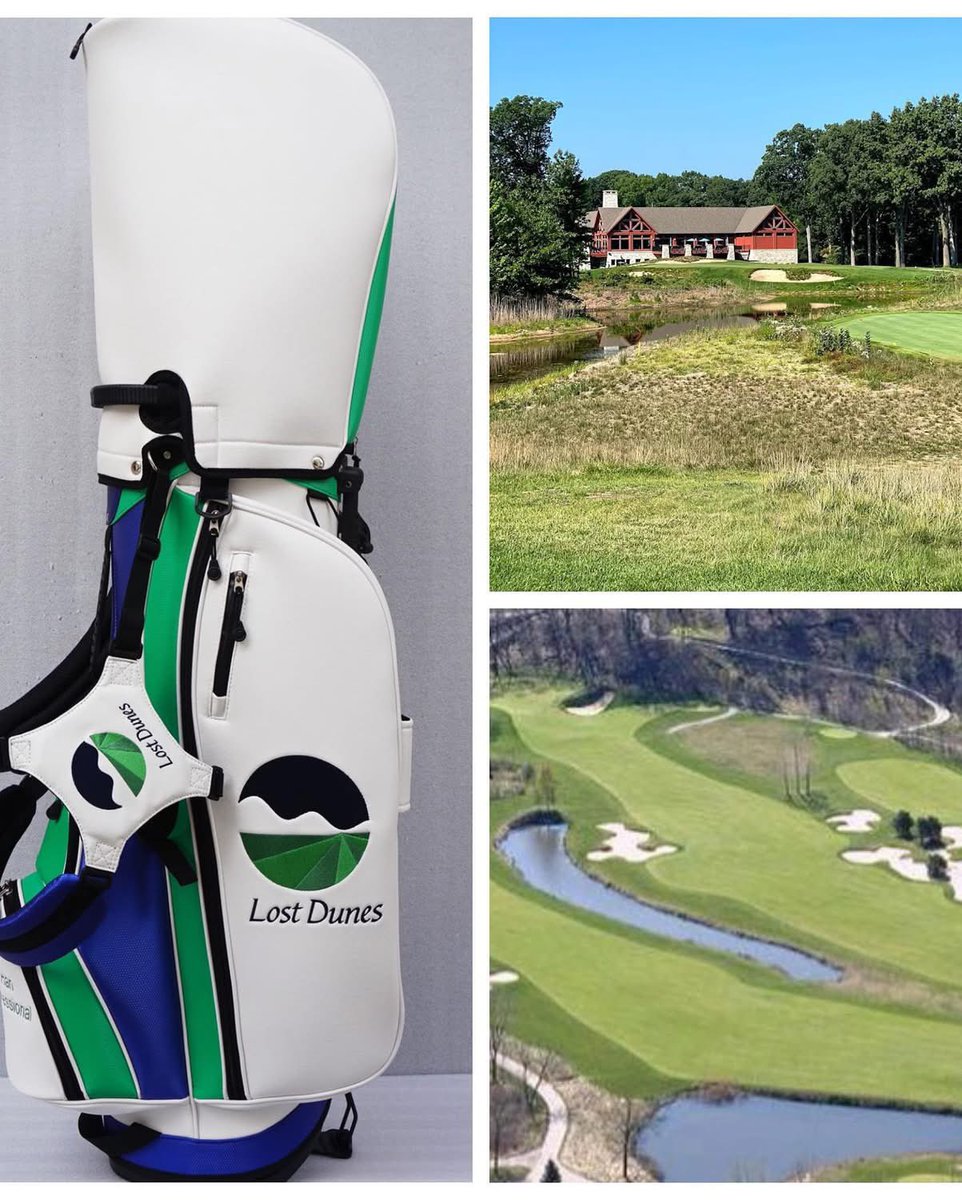 MPDCustomGolf's tweet photo. Another Brilliant Tour Stand Bag for Private Country Club Lost Dunes in Michigan! Great track! 

#michigan #michigangolf #golfmichigan #lostdunesgolfclub #mpdcustomgolf #customgolfbags #looksharpplaysharp https://t.co/NHze7yMKln