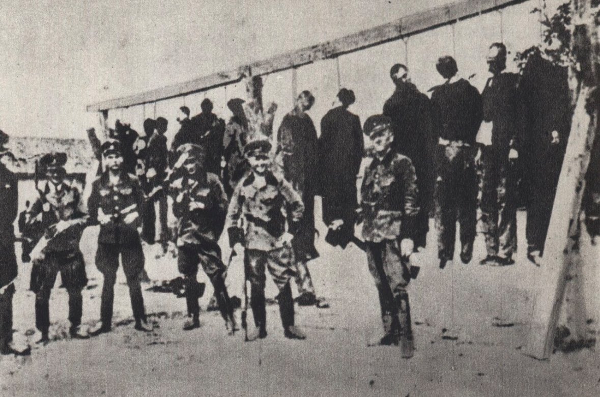 ReidEdwardII's tweet image. Children, including Polish youth, faced death through various brutal methods during World War II, far beyond the use of poison gas. 

In addition to those who succumbed to the harsh conditions of forced labor and malnutrition, tens of thousands of children were murdered during…