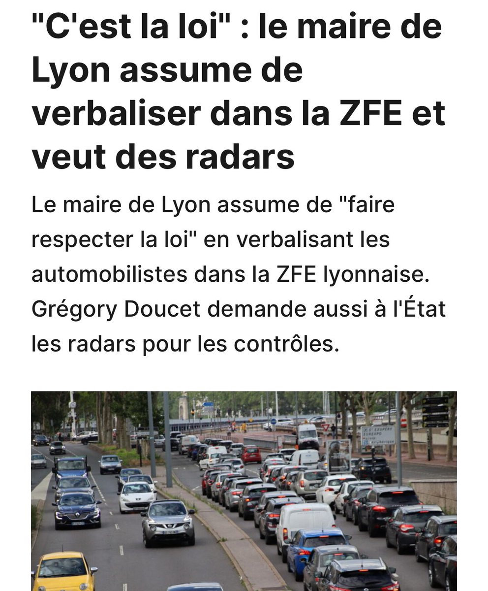 Poulin2012's tweet photo. Il y a toujours un monde fou pour emmerder les Français et leur faire les poches. 

Jamais pour leur rendre la vie plus heureuse. 

Ça suffit ! 

La loi sur les ZFE est une ignominie. https://t.co/9TaqiMWdom
