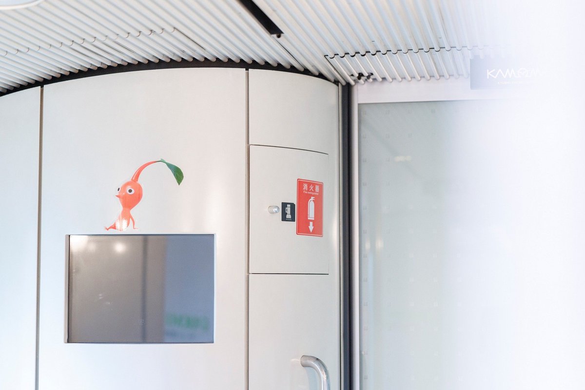 PIKMIN train in Japan 🌻🌷🪻