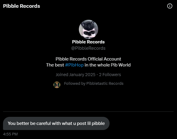 PibHopCentral's tweet photo. BREAKING NEWS: @PibbleRecords has threathened Pibhop Central "You better be careful with what u post lil pibble". Reprimands will be taken.

Stay tuned 💯 https://t.co/10xs1Myr1r