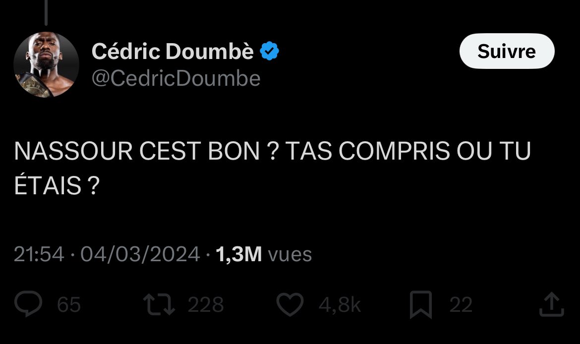 justboxe's tweet photo. Toi qui te moquais de  Nassour, toi on sait où tu es maintenant. 

Regarde les autres briller. Nassoudine vient d’éteindre une légende et Baki va t’expédier devant la France entière. https://t.co/Nab4UXgjyY