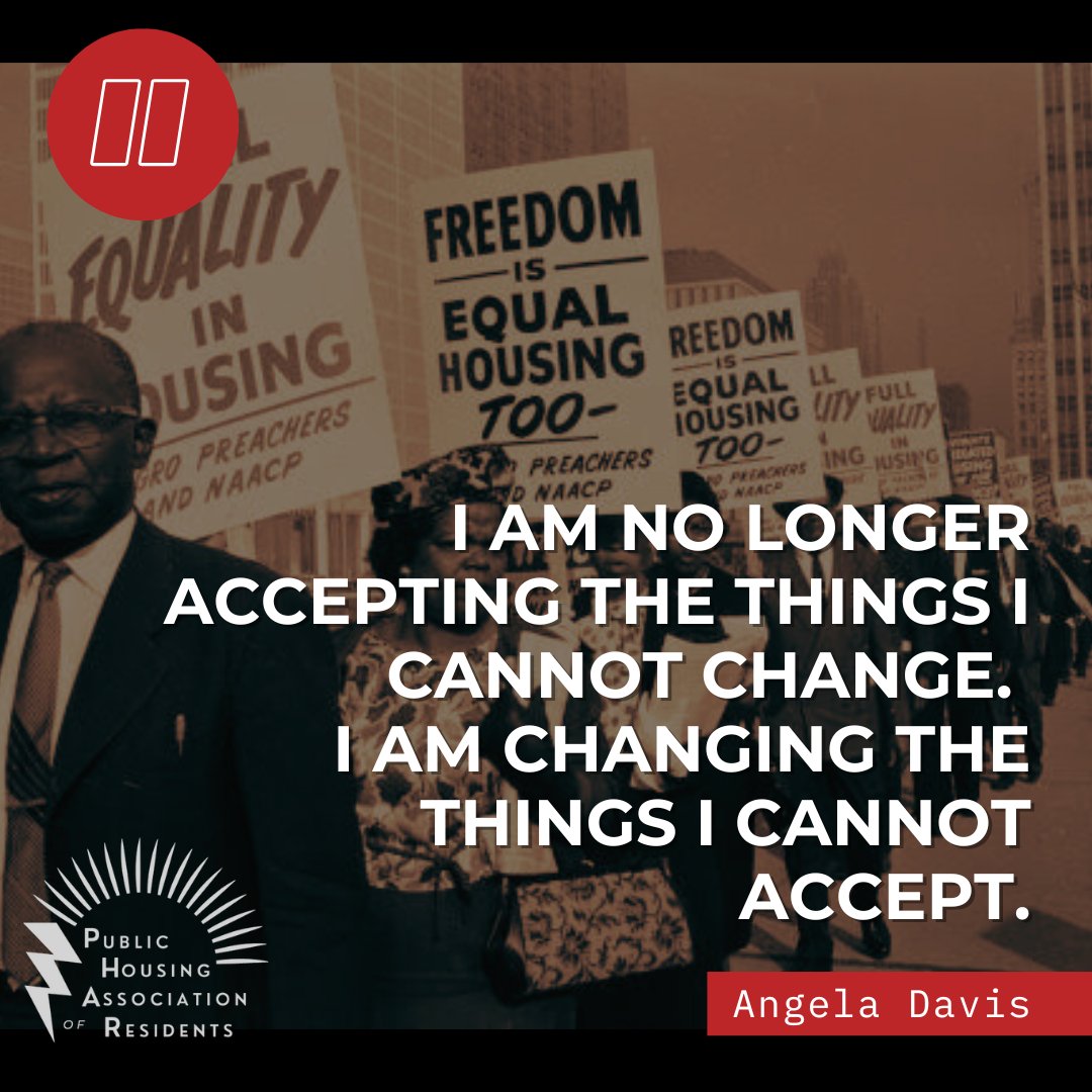 This Black History month, let's honor those who came before us, and keep building a future where everyone has the right to safe and affordable housing!
Because housing justice is racial justice. And because a just future means safe, affordable, and dignified housing for all ✊✊