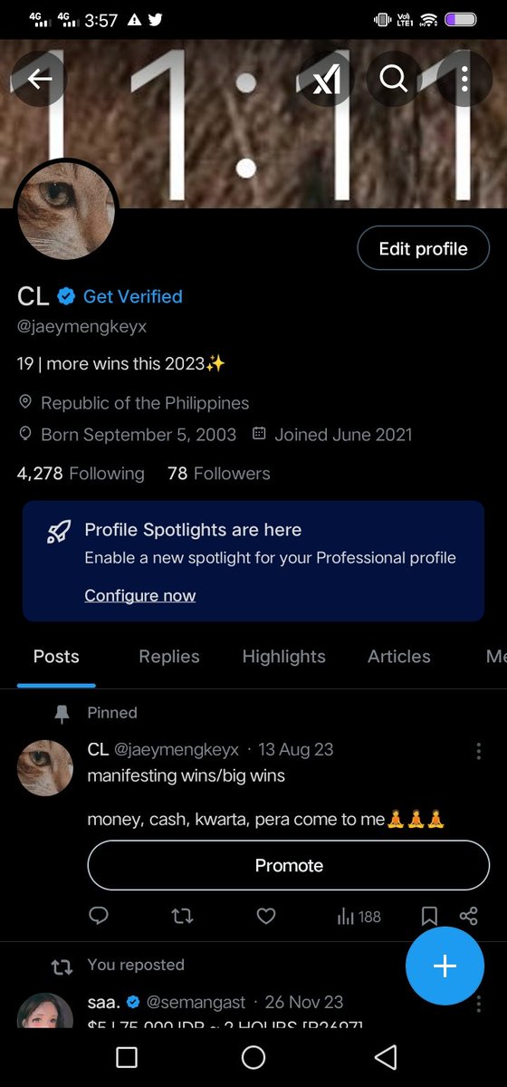 BAHAHAHAHAHAHAHAHAH 19yrs old pa ko sang ga join ko gaws, and now I'm 21🥹 time flies so fasttttt