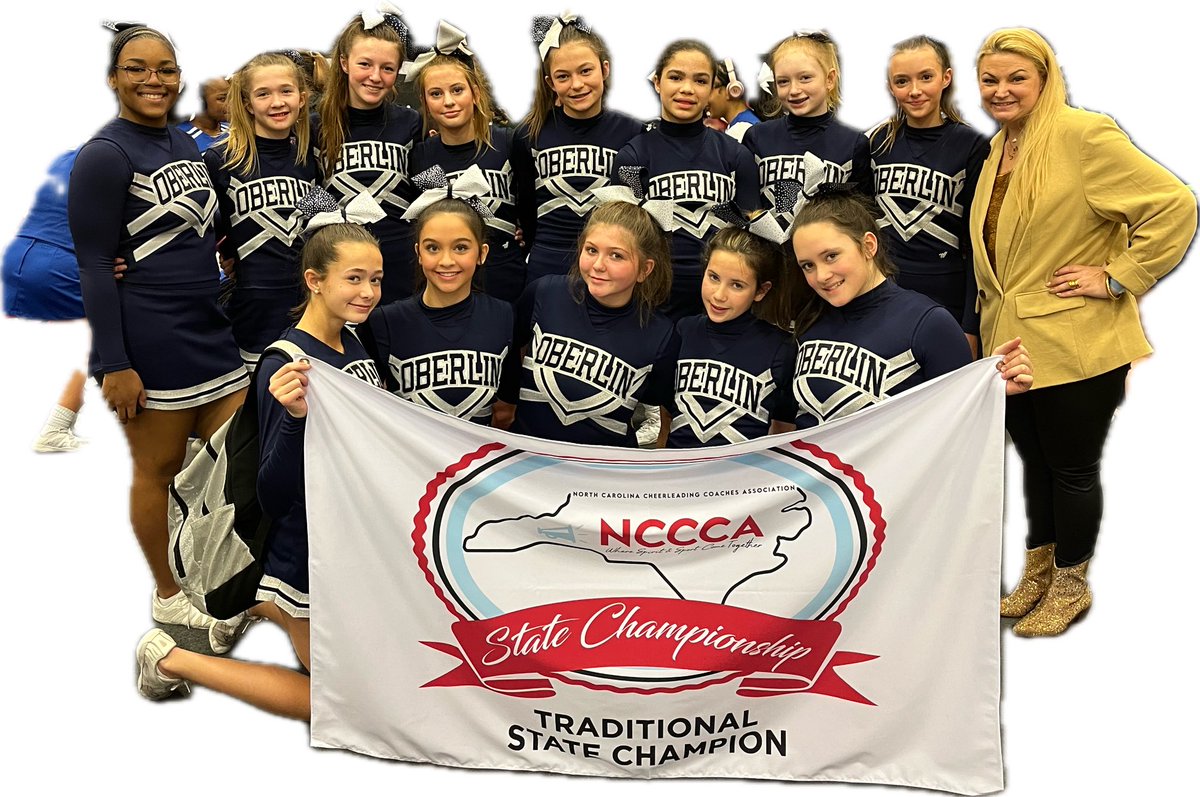 Congratulations to Coach Nadeau and the Oberlin Cheer Team for earning the honor of State Champs! We are trailblazer proud of this crew.