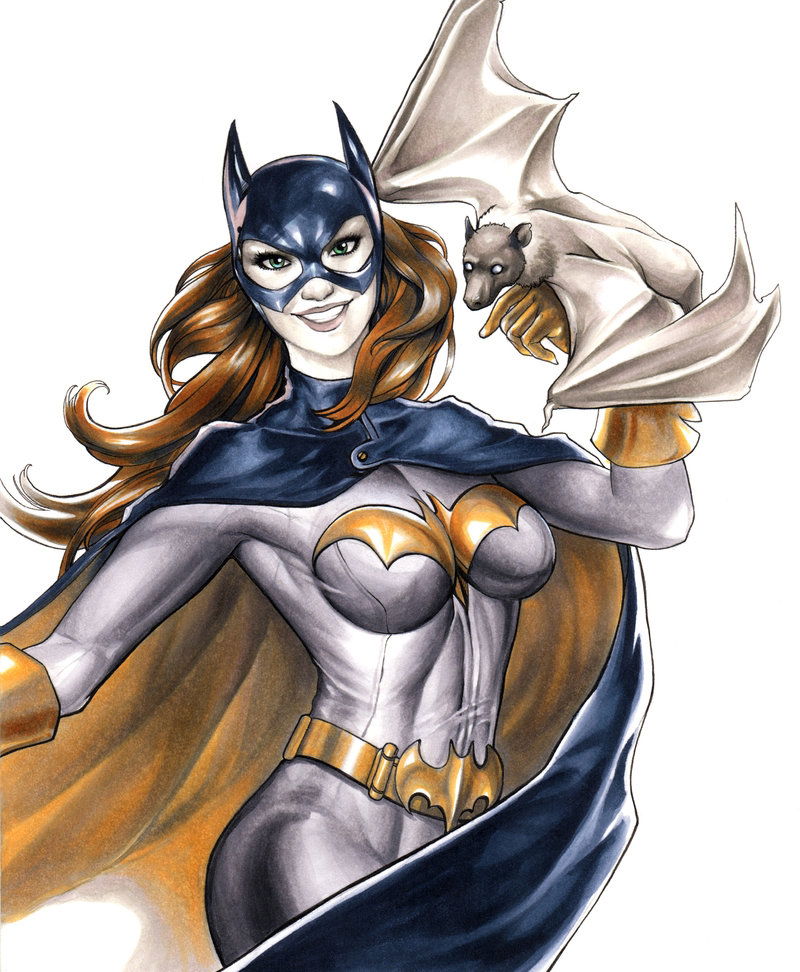 iamluke85's tweet photo. #batgirl artwork by #EricChen https://t.co/2X94IFLLBf