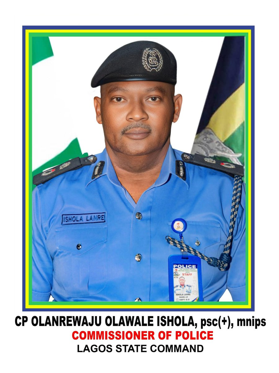 BenHundeyin's tweet photo. LAGOS STATE POLICE COMMAND COMMENCES ENFORCEMENT OF THIRD PARTY MOTOR VEHICLE INSURANCE 

In line with the directive of the Inspector-General of Police, IGP Kayode Adeolu Egbetokun, Ph.D., NPM., the Lagos State Police Command has embarked on enforcing the mandatory minimum of Third Party Motor Vehicle Insurance with effect from February 1st, 2025.

Vehicle  owners in Lagos State are required to possess a minimum of valid Third Party Insurance. Those without any class of Insurance are advised to get insured immediately.

The Nigeria Police Force cautions vehicle owners and operators against non-compliance with this essential regulation. Failure of which  will result in strict enforcement actions, including fines,  penalties or both.

This initiative aims to ensure vehicle owners comply with stipulated insurance requirements to protect themselves and other road users.

Meanwhile the Commissioner of Police, Lagos State Command, CP Olanrewaju Ishola, psc(+) mnips, has charged officers on this enforcement exercise to be professional, courteous but firm in the discharge of their duties. He equally warned that no form of incivility to members of the public would be tolerated from them.  The public are enjoined to cooperate with the police as this crucial enforcement exercise is a win-win situation for all.

CSP BENJAMIN HUNDEYIN, anipr, mipra 
POLICE PUBLIC RELATIONS OFFICER 
LAGOS STATE COMMAND
IKEJA

FEBRUARY 1, 2025.