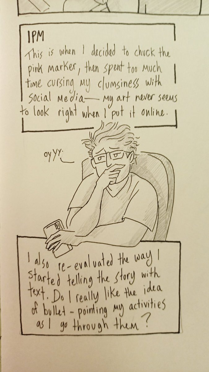 sleeplesscabin's tweet photo. I'm doing #hourlycomicday on https://t.co/yfwoXOyV5Z and 🦋, updating every hour, come check it out! Here are the first few panels: https://t.co/eIxB5ReaWj