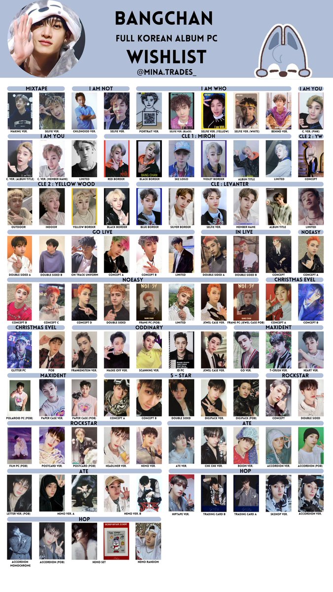 minatradess's tweet photo. Stray Kids - Bangchan Full POB (PC sized) Template. Link in my bio to download it with better quali ~ https://t.co/6TPU963dvZ