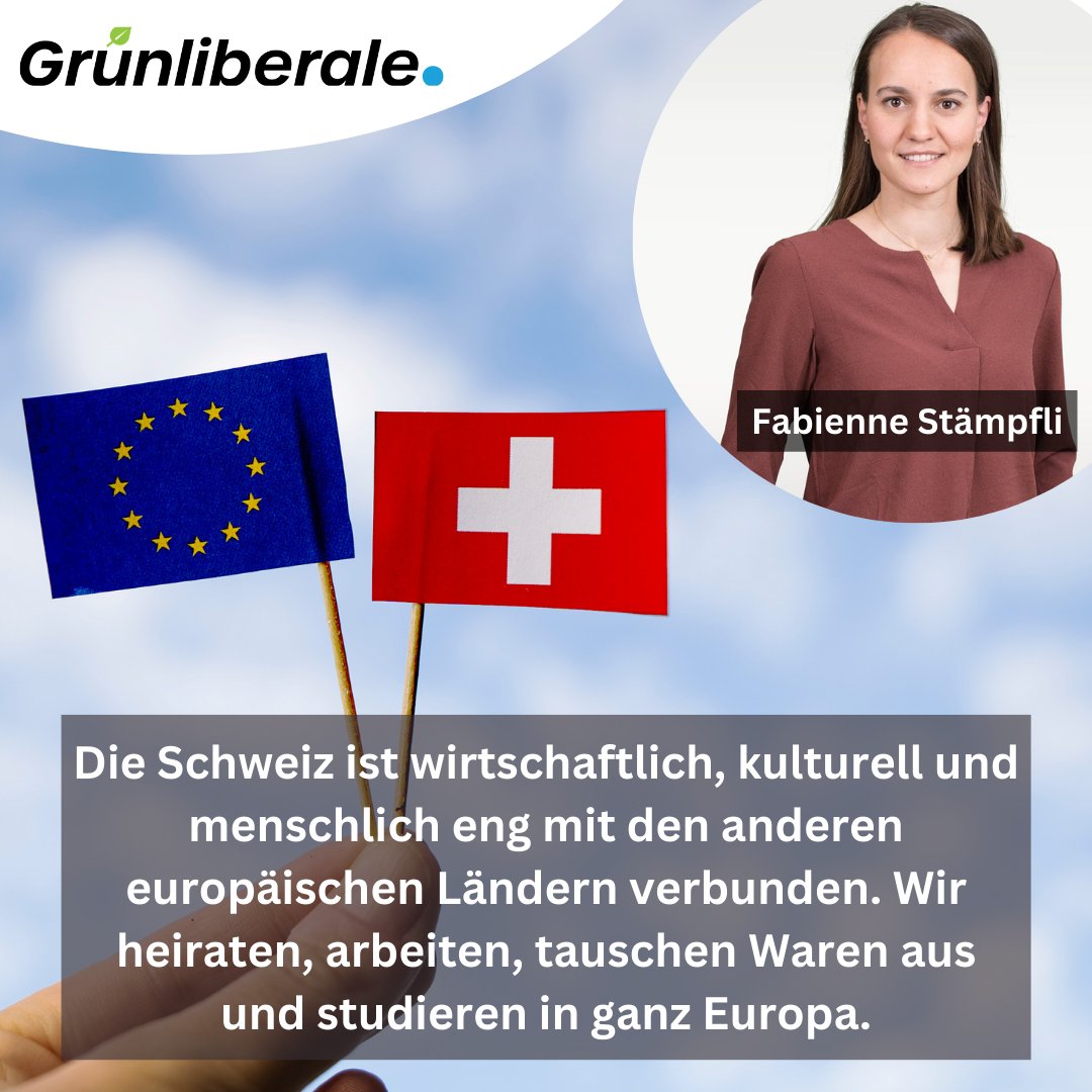 Die #GLP steht entschlossen hinter den #Bilateralen III. Diese Abkommen mit der #EU sind essenziell für die Sicherung unserer Lebensqualität und gewährleisten die #Freiheit, in ganz #Europa zu leben, zu arbeiten und zu studieren.