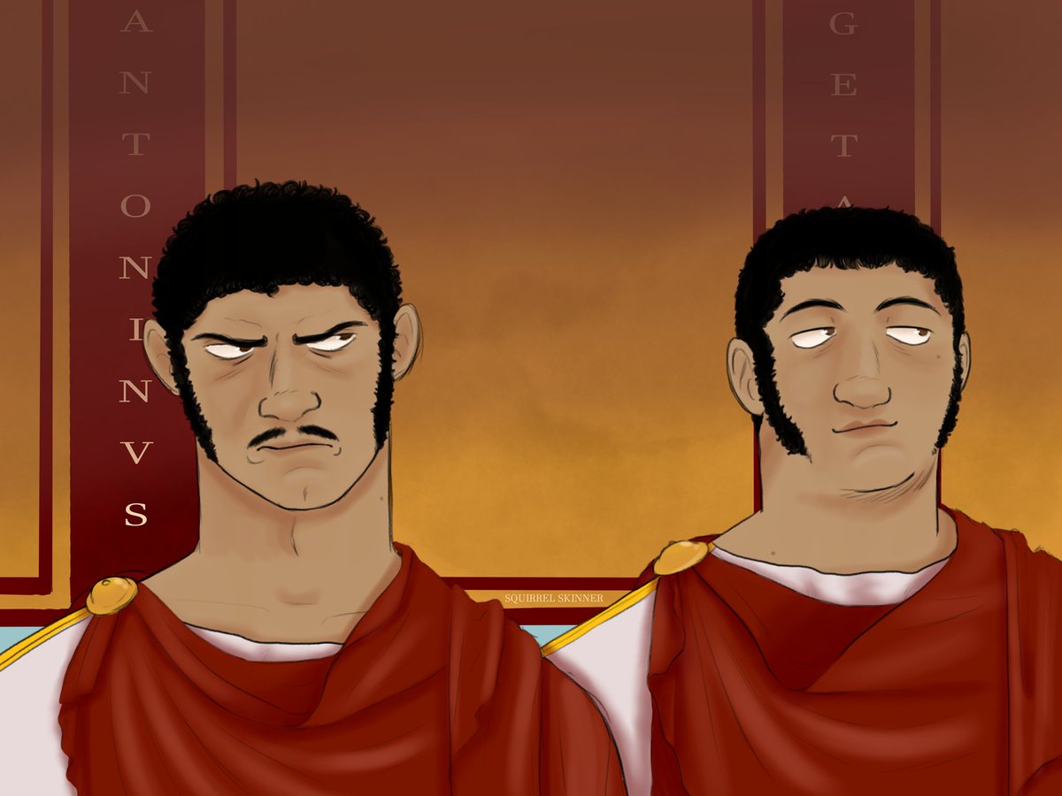 SquirrelSk1nner's tweet photo. Real Caracalla and Geta https://t.co/zdTqmFqixD