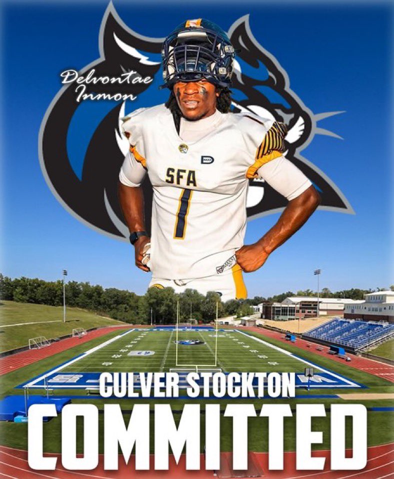 Locked in💯#commited <a href="/CoachBowman55/">James Bowman</a> <a href="/CoachKen17/">Coach Johnson</a> <a href="/CoachKey__/">Coach Key</a> <a href="/SFACoachMartin/">Coach Martin</a> <a href="/CSCwildcatsFB/">Culver Football</a>