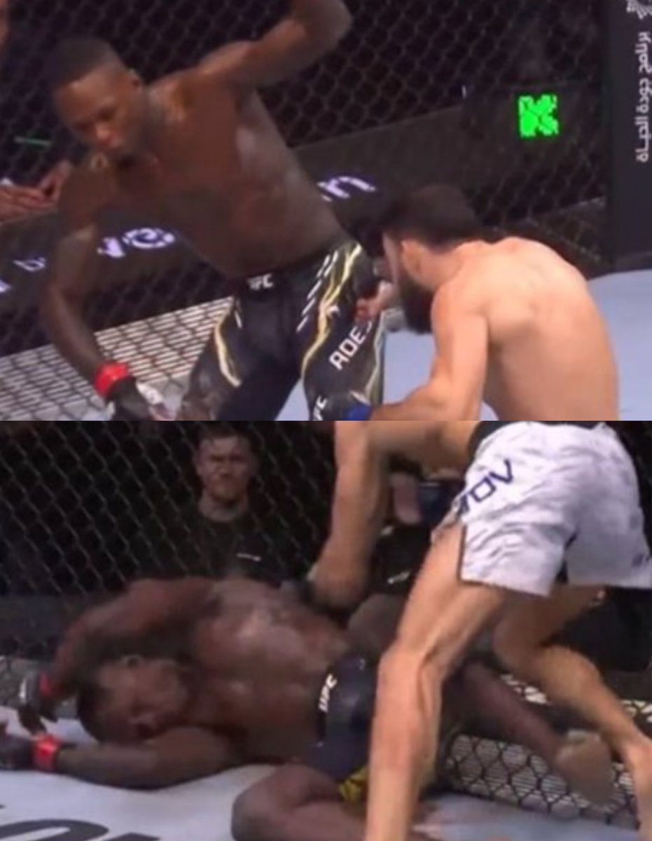 if you had told me in 2021 that he would ever look like this in a UFC cage, i would have called you a liar