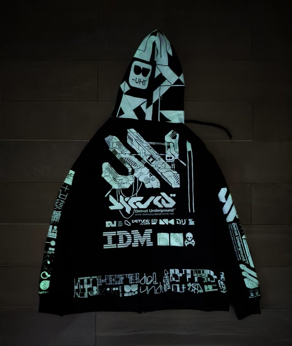 djkero's tweet photo. DU™️ DU-IDM-HOODIE
CUT + SEW - ALL OVER PRINT
OVERSIZED UNISEX HOODY
⚠️NOW GLOWS IN THE DARK⚠️
https://t.co/IUtfwSxSNi
-
60 SHOULDER WIDTH
82 LENGTH
132 BUST
61 SLEEVE LENGTH
-
SUPER LIMITED EDITION
(30 left from when this was posted)
#dushrt #detund #detroitunderground #hoodie #idm