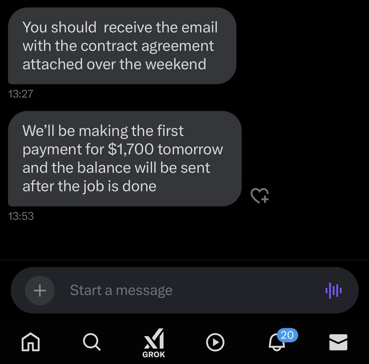 OluwaBOA's tweet photo. How to make money through Cold DMs on X.

A Thread 🧵 👇 https://t.co/D9KqZPKOTg