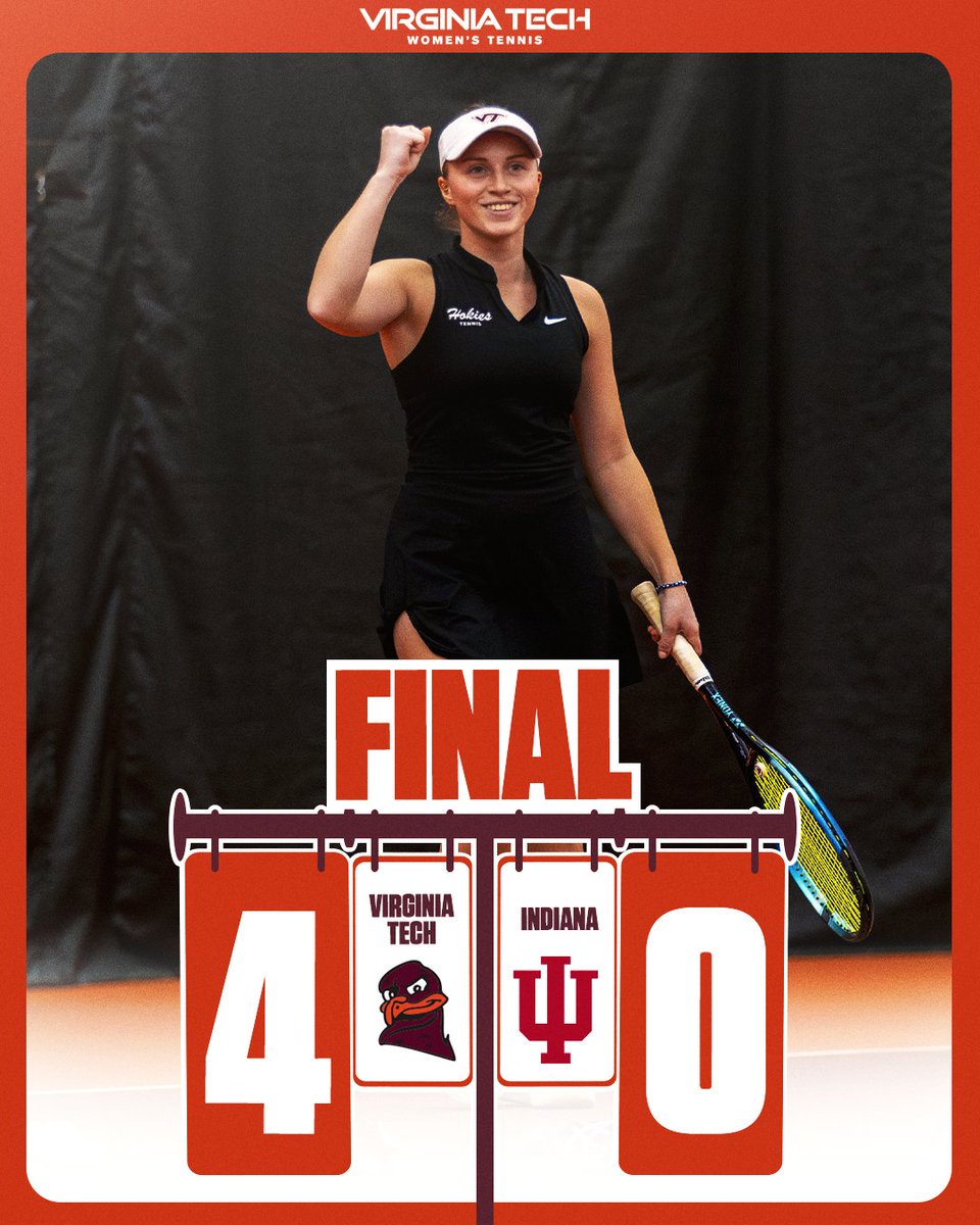 Nothing better than winning at home 🤩

#Hokies🦃🎾