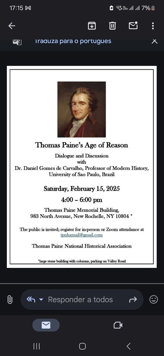 Muito feliz com isso
(Sou professor de early modern history, mas tá valendo)