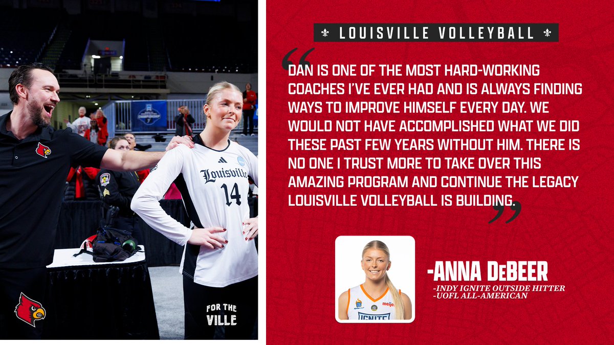 Louisville Volleyball tweet media