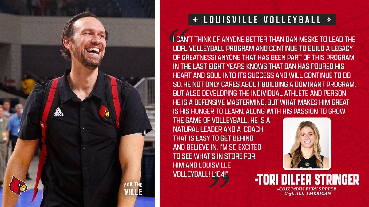 Louisville Volleyball tweet media