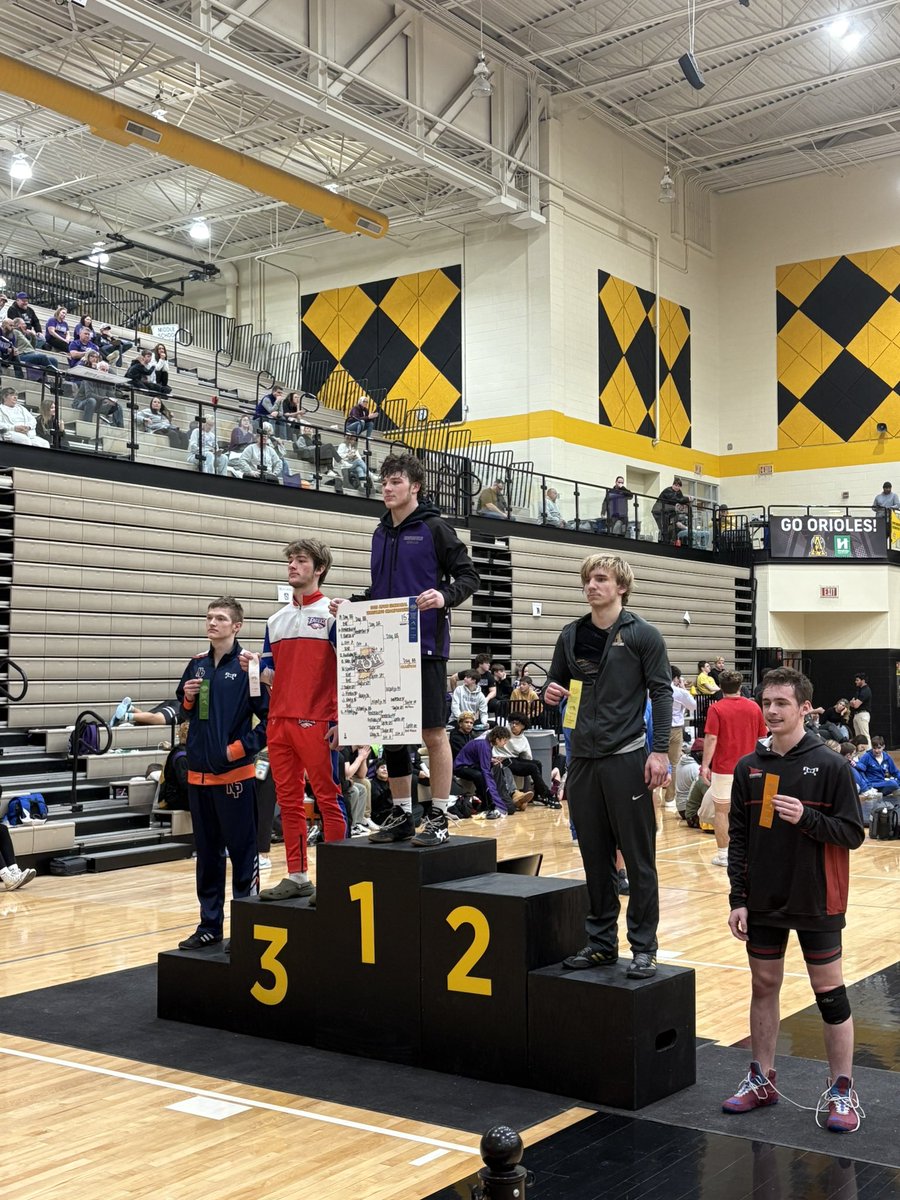 Garrett Henderson finished an impression freshman year with a 6th place finish at sectionals.