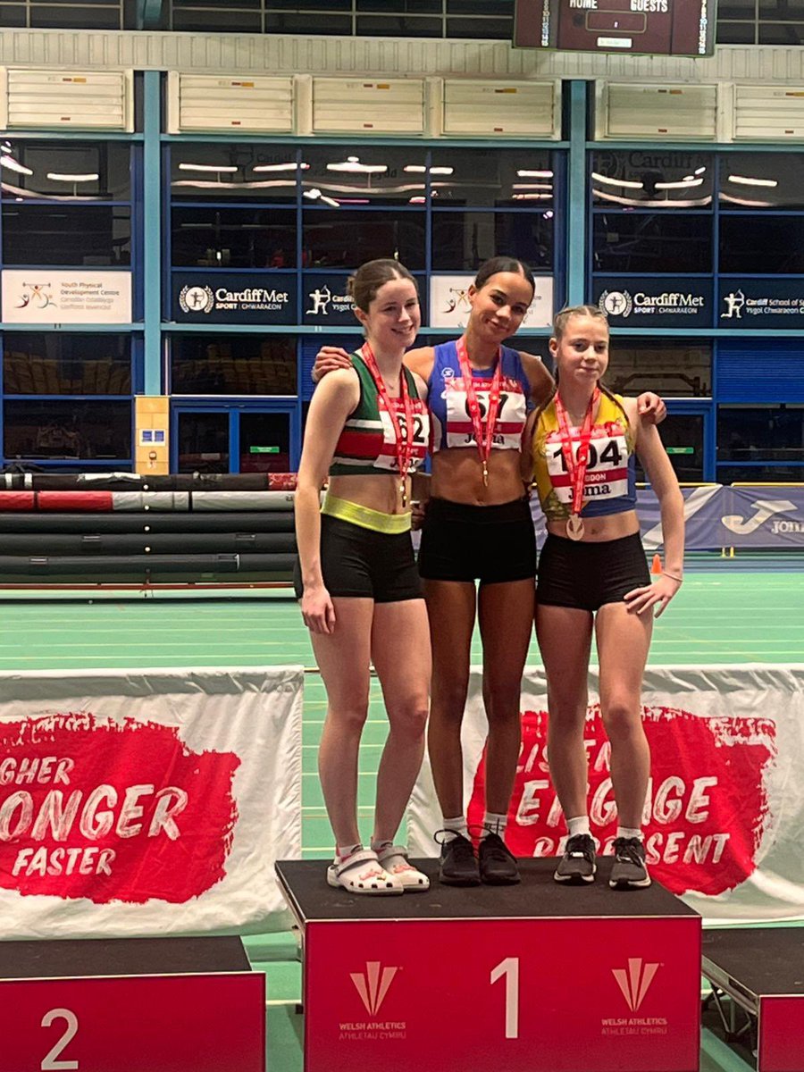 OUR GIRL ABBI!!!!Fabulous performance from our own Abbi Beadle to secure the Gold medal in the u15 Welsh Championship 60m Final. Good luck in the 200m tomorrow. A great young student who throws herself into all sport . What exciting future ahead. Always Blue💙