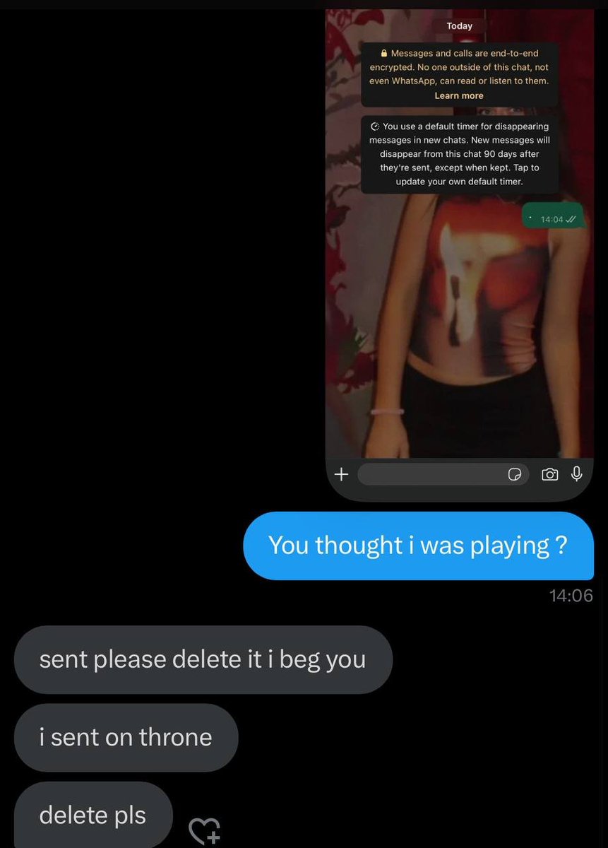 HAHAHA this idiot has a wife who cucks him, so he decided to fund my and my bf hotel bcz thats his role as a CUCK 📷
Too bad i found ii found his wife’s number HAHAHA i literally texted her just a period and 10 minutes later he sends $100. he must be scared! oops