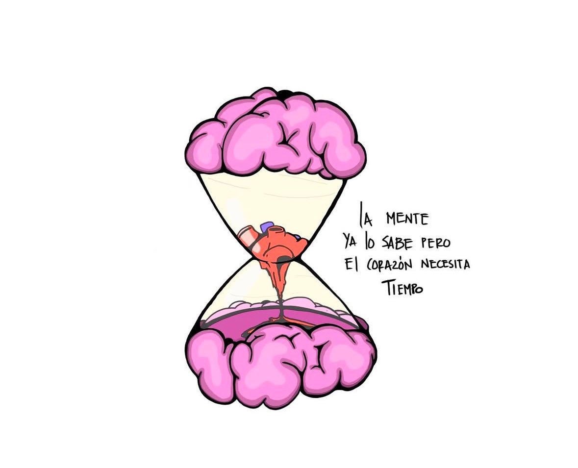 el corazón necesita tiempo 🥹
