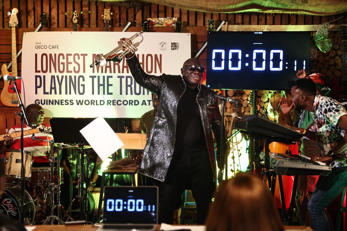 Just completed the 24-hour Trumpet Marathon.