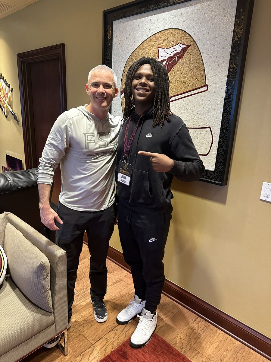 Deion Jackson (@deionjackson08) on Twitter photo Glad I got a chance to see FSU and what itโs really about(The Real). #GONOLES ๐ข
<a href="/RealCoachK/">Chris Kokell</a> @DB__God <a href="/AlgarinJaner/">Coach JJ</a> <a href="/CoachEddie1017/">Eddie Davis</a> <a href="/Coach_Norvell/">Mike Norvell</a> <a href="/Noles247/">Noles247.com</a> Glad I got a chance to see FSU and what itโs really about(The Real). #GONOLES ๐ข
<a href="/RealCoachK/">Chris Kokell</a> @DB__God <a href="/AlgarinJaner/">Coach JJ</a> <a href="/CoachEddie1017/">Eddie Davis</a> <a href="/Coach_Norvell/">Mike Norvell</a> <a href="/Noles247/">Noles247.com</a>