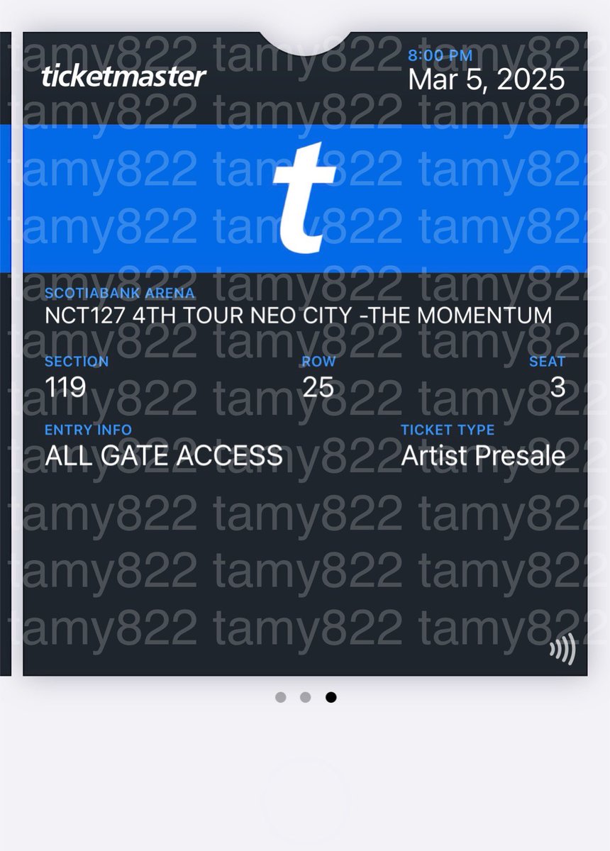Tamy822's tweet photo. WTS 2x NCT 127 NEO CITY- THE MOMENTUM TORONTO Tickets 🎫 
MARCH 5 🗓️ Scotiabank Arena 🏟️

SEC 119 ROW 25 📍

✨Selling for face value 
✨Etransfer/ PayPal payment only 
✨DM me if interested 🙏🏻

(We found better seats) 🥺

#nct127 #NCT127_NEOCITY_THE_MOMENTUM #toronto https://t.co/OkB1vKUfSq