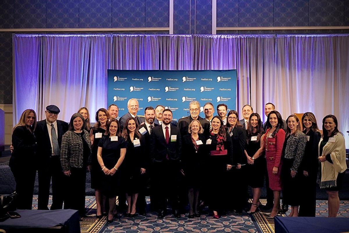 FedSoc's tweet photo. Thank you to all attendees, speakers, and sponsors who joined us at the 2025 Florida Chapters Conference! #FedSocEvents https://t.co/n4oRGg3qlY