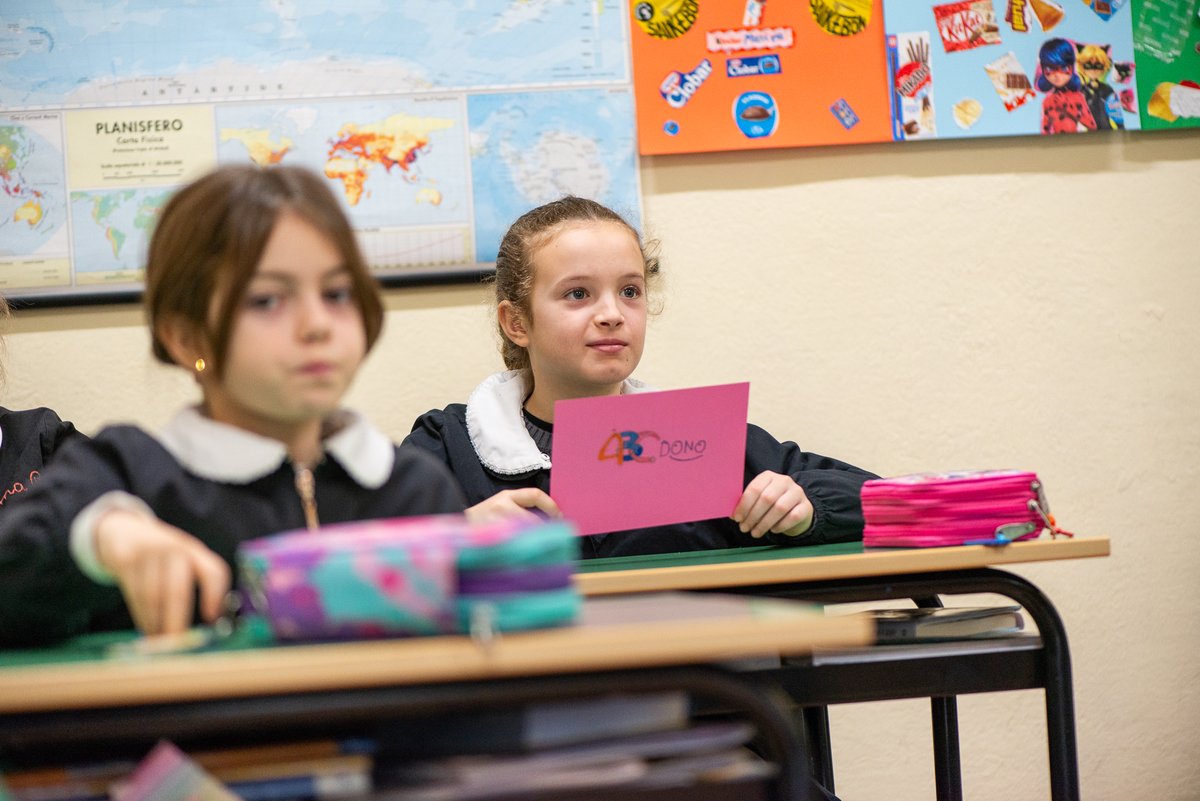 fcn_onlus's tweet image. Nella quarta Sacro Cuore Romagnano, per il progetto #ABCDono abcdono.it abbiamo incontrato un giovane trattorista 🚜 , un piccolo ammiraglio ⛵️, una giocatrice di basket in erba 🏀 un mini "Geppetto" e un paio di scrittori 🖊in miniatura.
#fondazionenovarese #abcdono