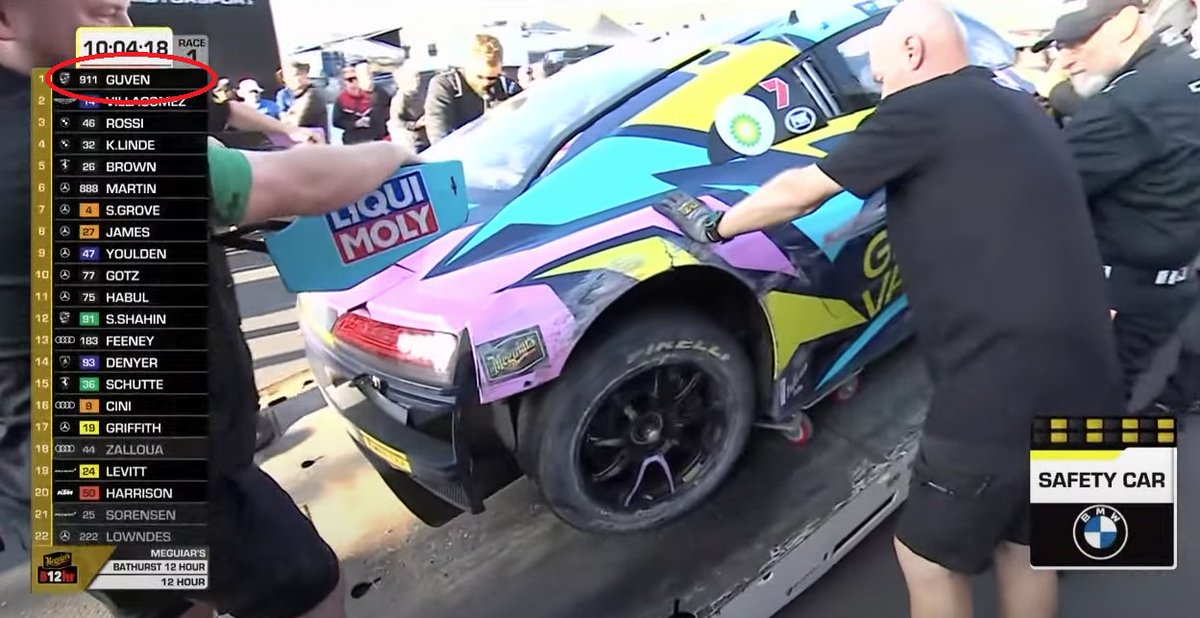 alp_oba's tweet image. McLaren ve Audi kazasının ardından duran yarış yeniden başladı.
Ayhancan Güven yarışa liderlik ediyor. #B12Hr #AbsoluteRacing 🦘 #IGTC