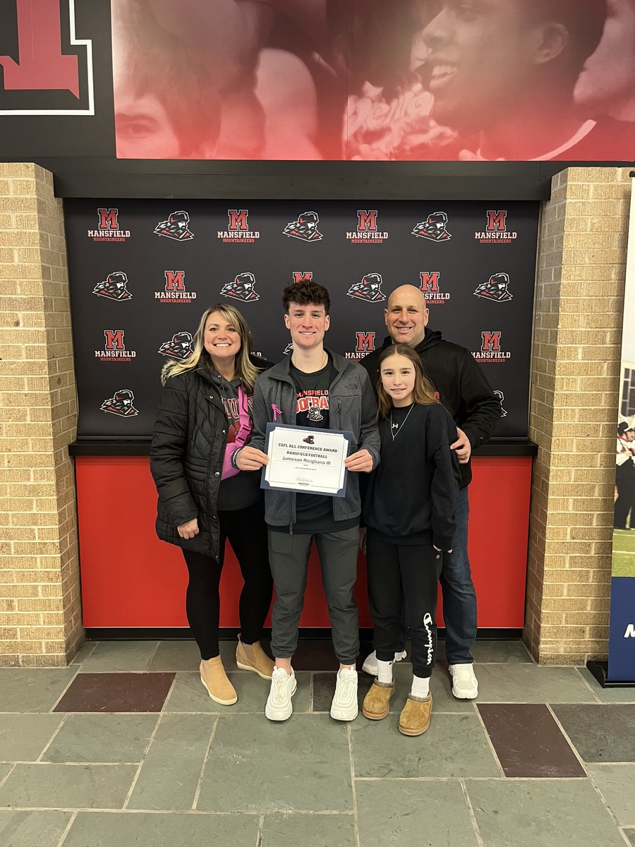 All Conference Honors as a Freshman!!!!  Congratulations Buddy, so proud of you!!  <a href="/MansfieldFB/">Mansfield Football</a> <a href="/Coach_JEvans/">John Evans</a>