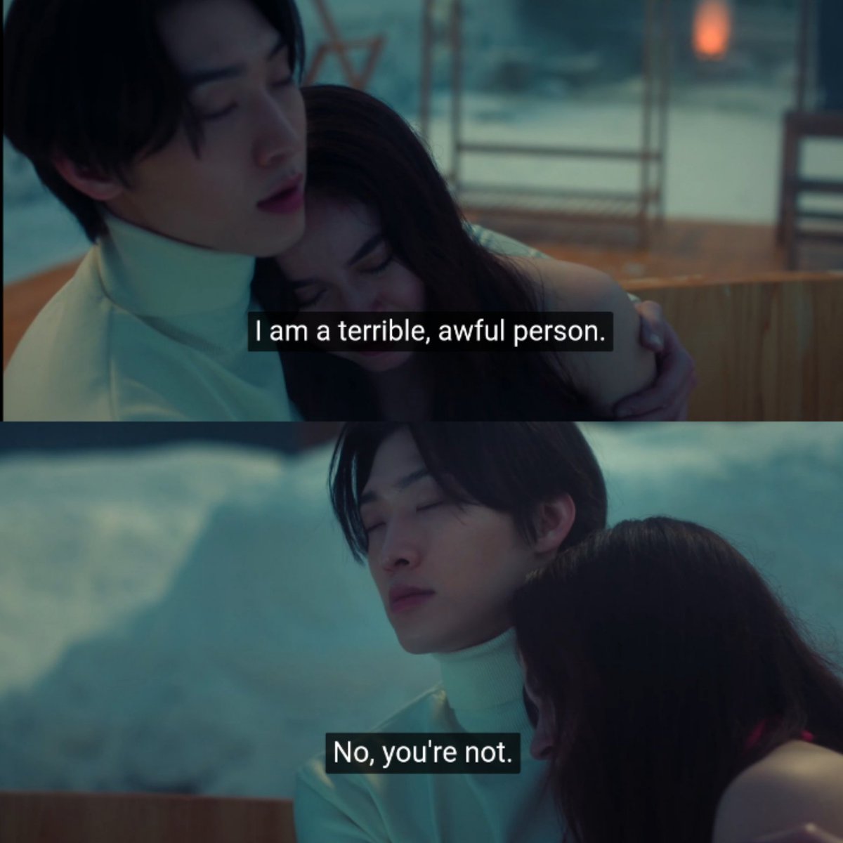 y'all should thank this serie for portraying enemies to lovers in a very healthy way instead of one of those many harmful representations of teenage relationships. no toxic behaviour, no actual hatred just light banter, no misogyny, emotionally available man. #XOKitty #XOKittyS2