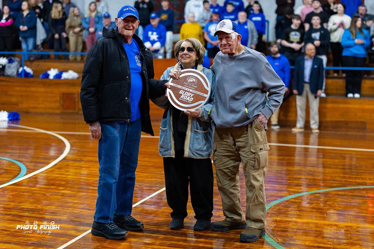 Hey Mom, you’re on the front page of the newspaper! A community can give a person air under their wings at 18 years old in 1956 as well as 69 years later at 87 years old in 2025. Mom got to be 18 years old again during a celebration of the 1956 Carr Creek championship team.