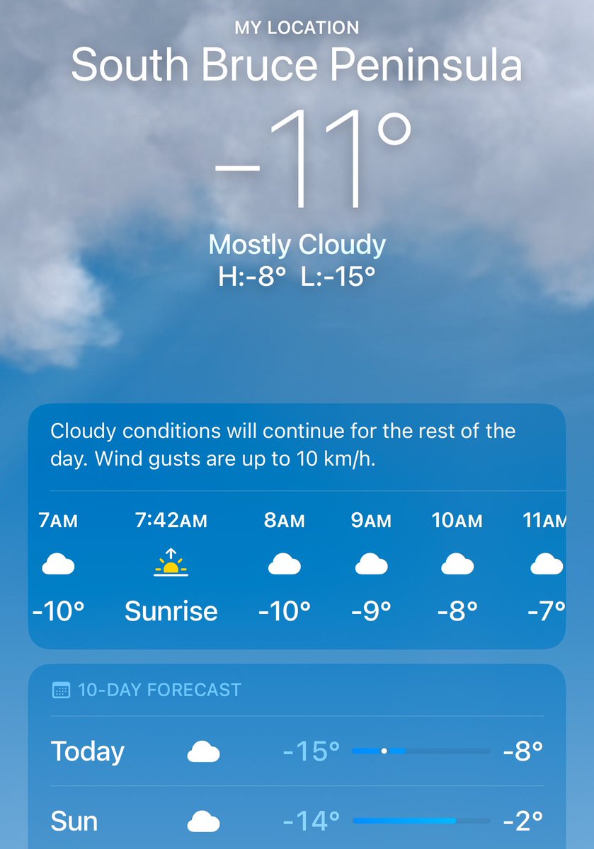 What’s your prediction for tomorrow?