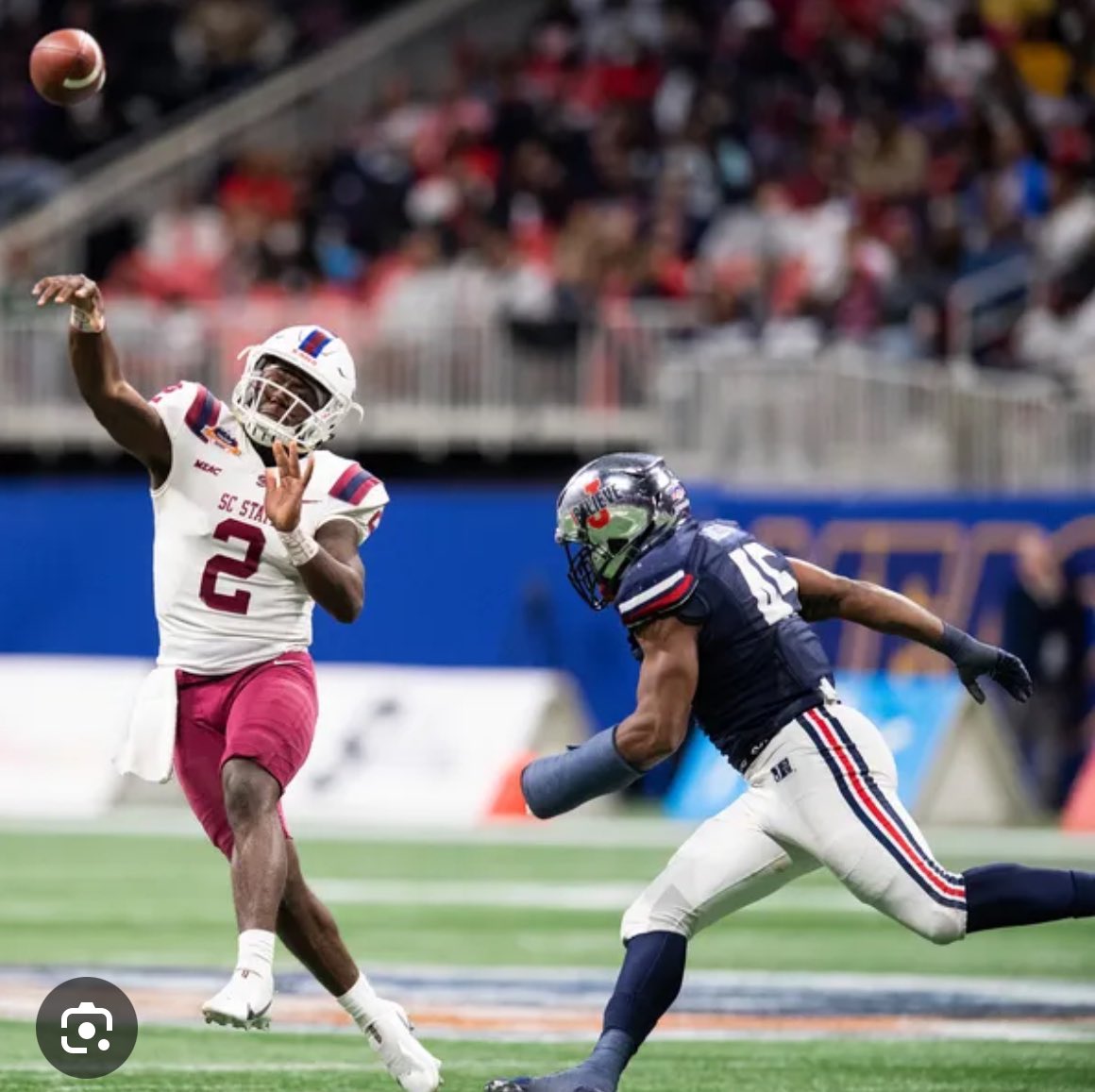 #AGTG Blessed to receive offer from <a href="/SCState_Fb/">South Carolina State Football</a> <a href="/coachberry77/">Chennis Berry</a> <a href="/JOHN17WILLIAMS/">QUE.B.</a> <a href="/Madhousefit/">Madhouse Training</a> <a href="/Carver_FB/">Carver High School Football</a>