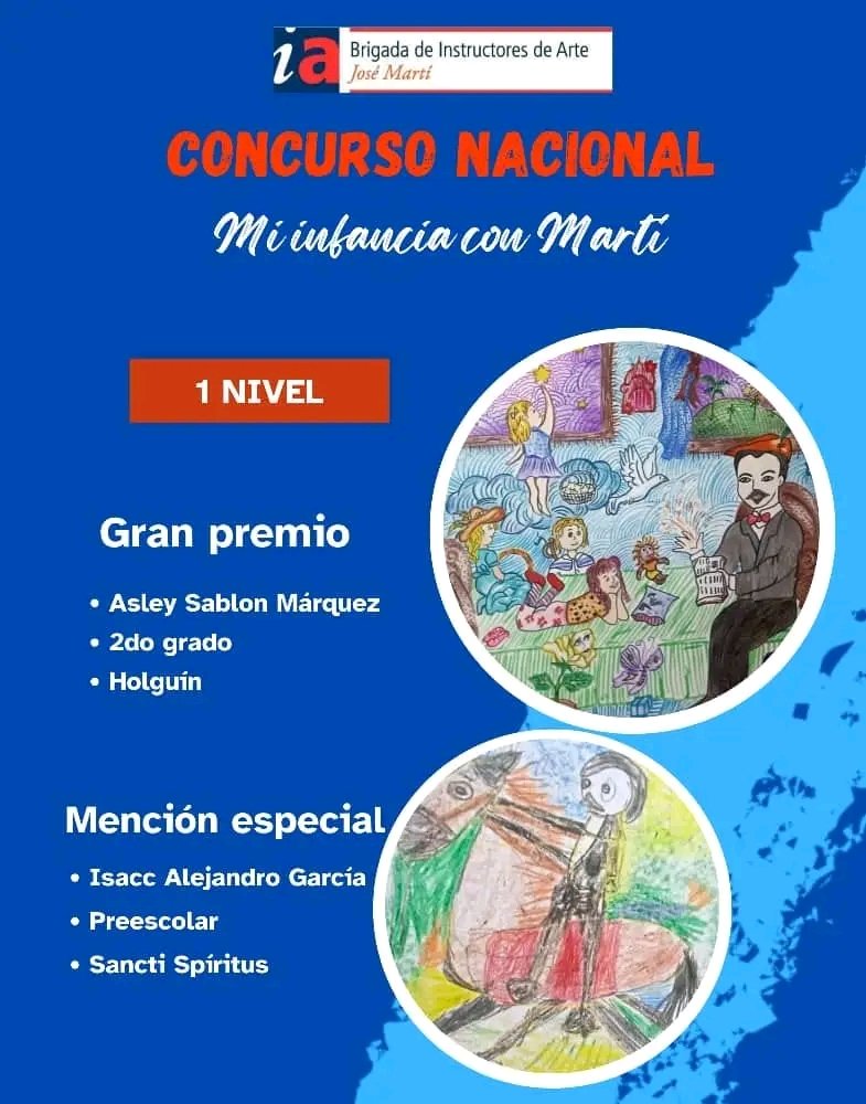 YMarquezSanchez's tweet photo. Alcanza la pionera Freyrense Gran Premio en el Concurso Nacional "Mi infancia con Martí". #BjmCuba#MartíVive #SiempreAntimperialistas
#EducaciónFreyre
#EducaciónHolguín
#CulturaRafaelFreyre https://t.co/QQxthxSg2G
