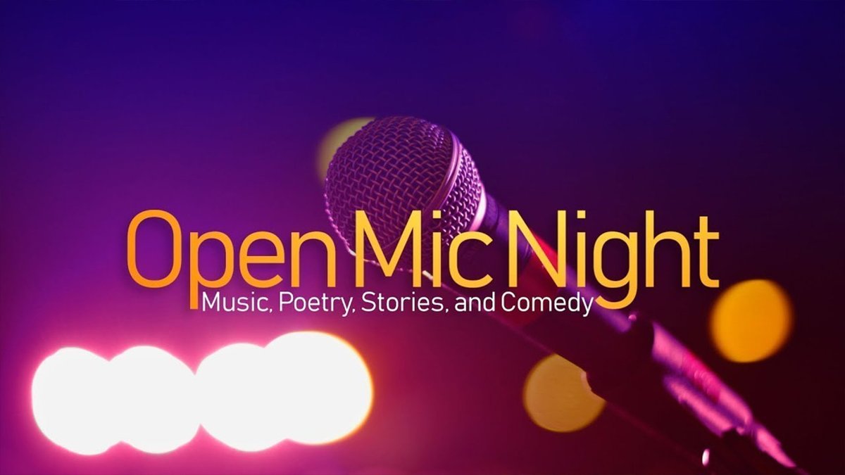 Take the stage at Open Mic Night! 🎤✨ Whether you sing, tell jokes, read poetry, or share your talent, this is your moment to shine. Come perform or cheer on others! 🎶🎉 
🗓️ - Every Thursday at 10am PST 
zurl.co/2FY9 
#OpenMic #VRCommunity #Karaoke